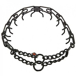 HS pinch collar, small black