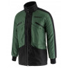 Jas Modern unisex zwart/groen