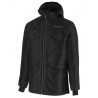 Thermo winterjas "MODERN,, unisex in zwart